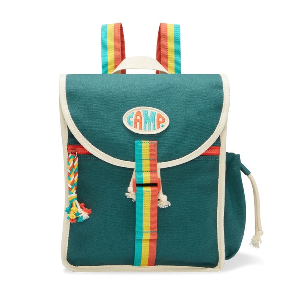 ✨CAMP✨Core Canvas Green Flap Backpack